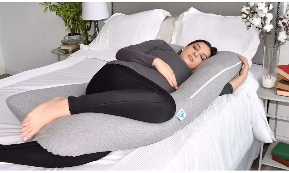 PharMeDoc U-Shaped Full-Body Pregnancy Pillow - Primary Image