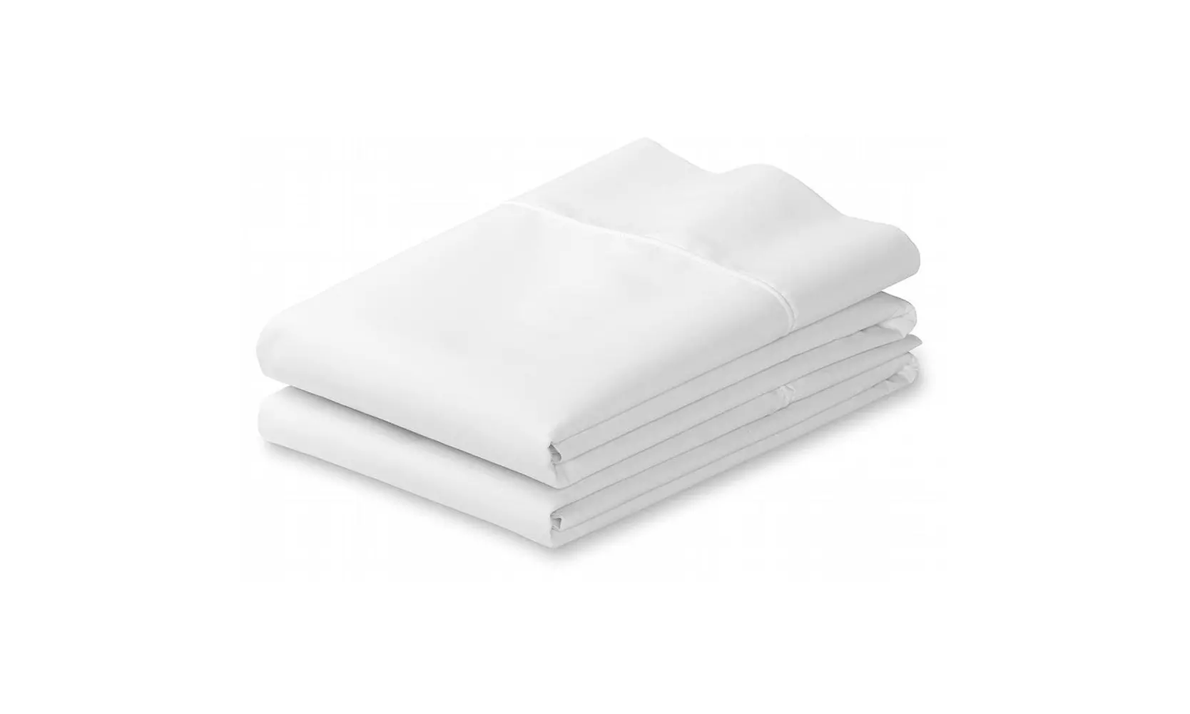Premium 100% Egyptian Cotton Pillowcase Pair Luxuriously Soft Pillow Covers - Primary Image