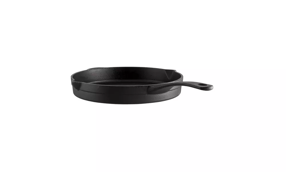 Farberware Cast Iron Cookware Skillet w Pour Spouts 12" - Second Medium