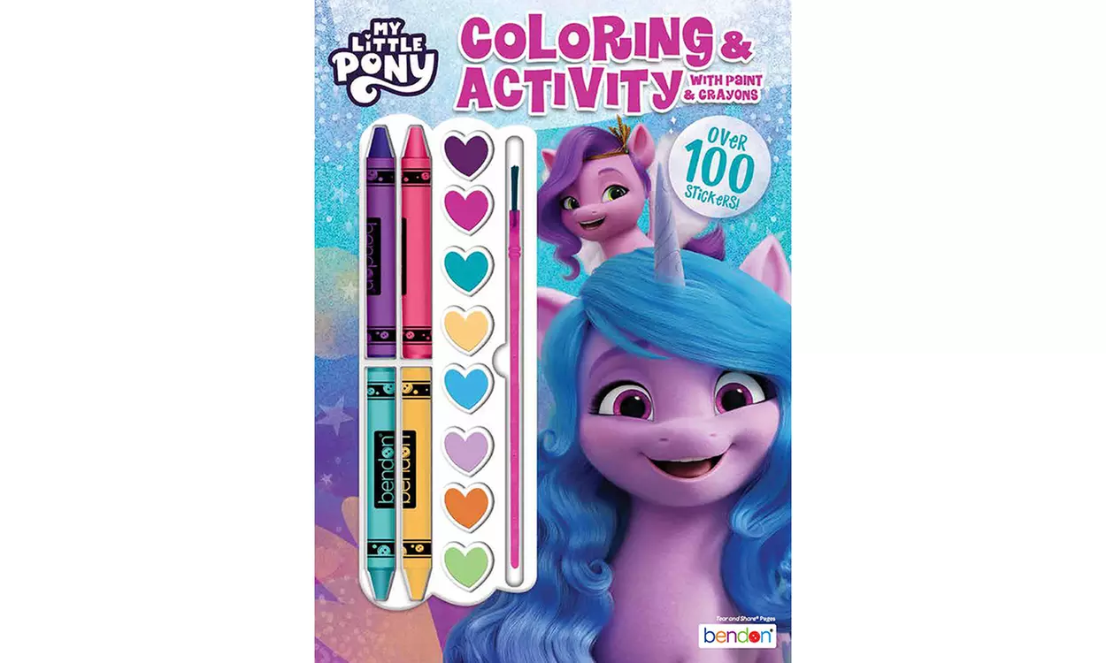 My Little Pony 4-Pack Coloring Book and Activity Kits - Second Medium