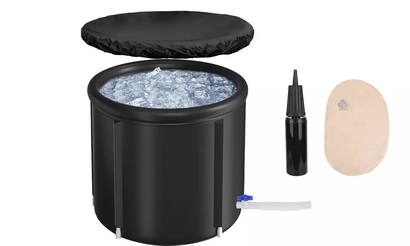 NewHome 97 Gal Cold Plunge Ice Bath Tub Cold Water Recovery & Therapy Tub