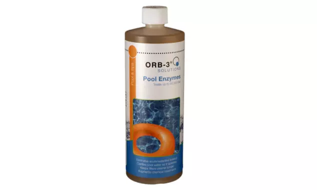 Orb-3 F839-000-1Q 1 qt Pool Enzymes Bottle - Second Medium