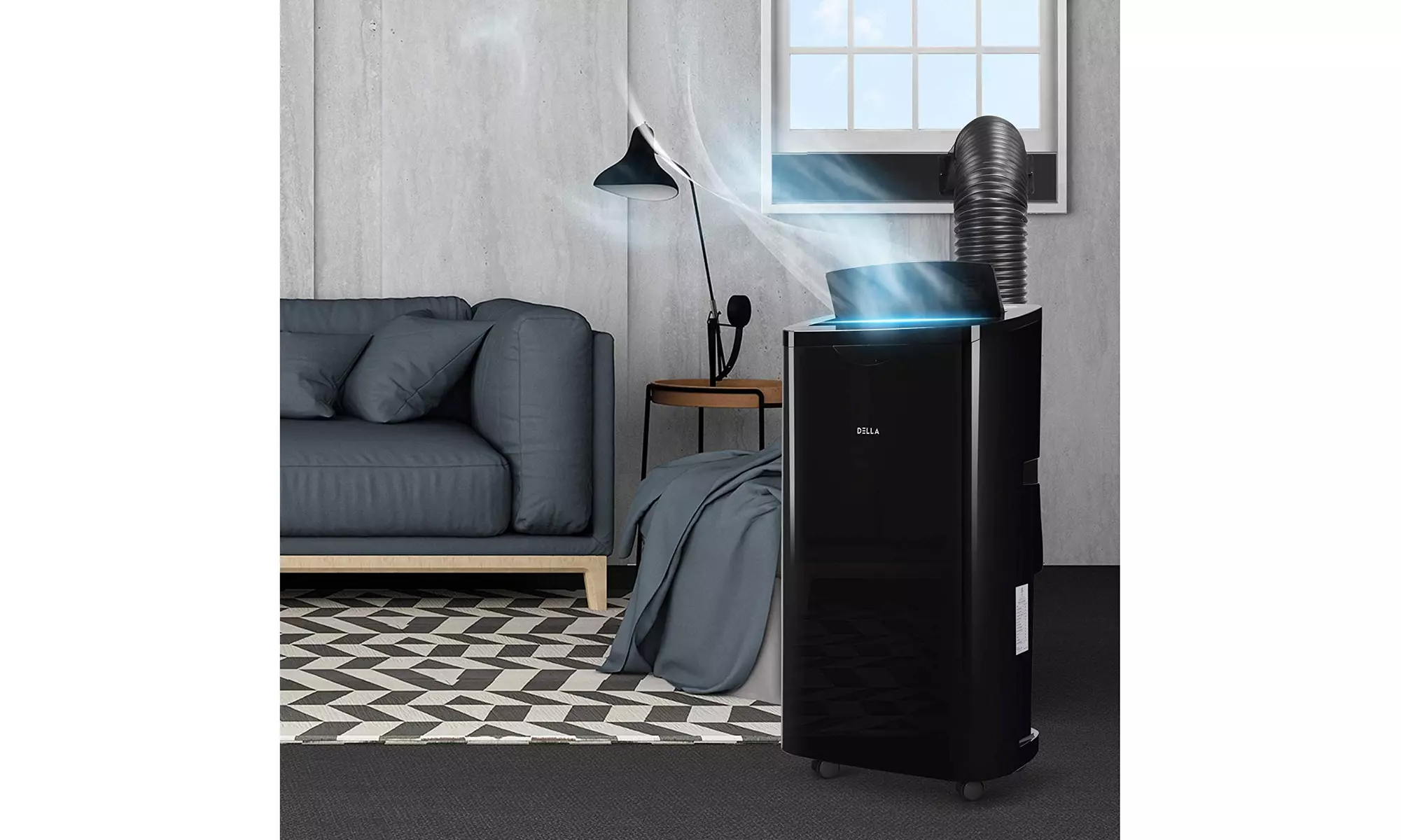 DELLA 4-in-1 14000 BTU Portable Air Conditioner with Heater,Dehumidifier, Fan - Primary Image