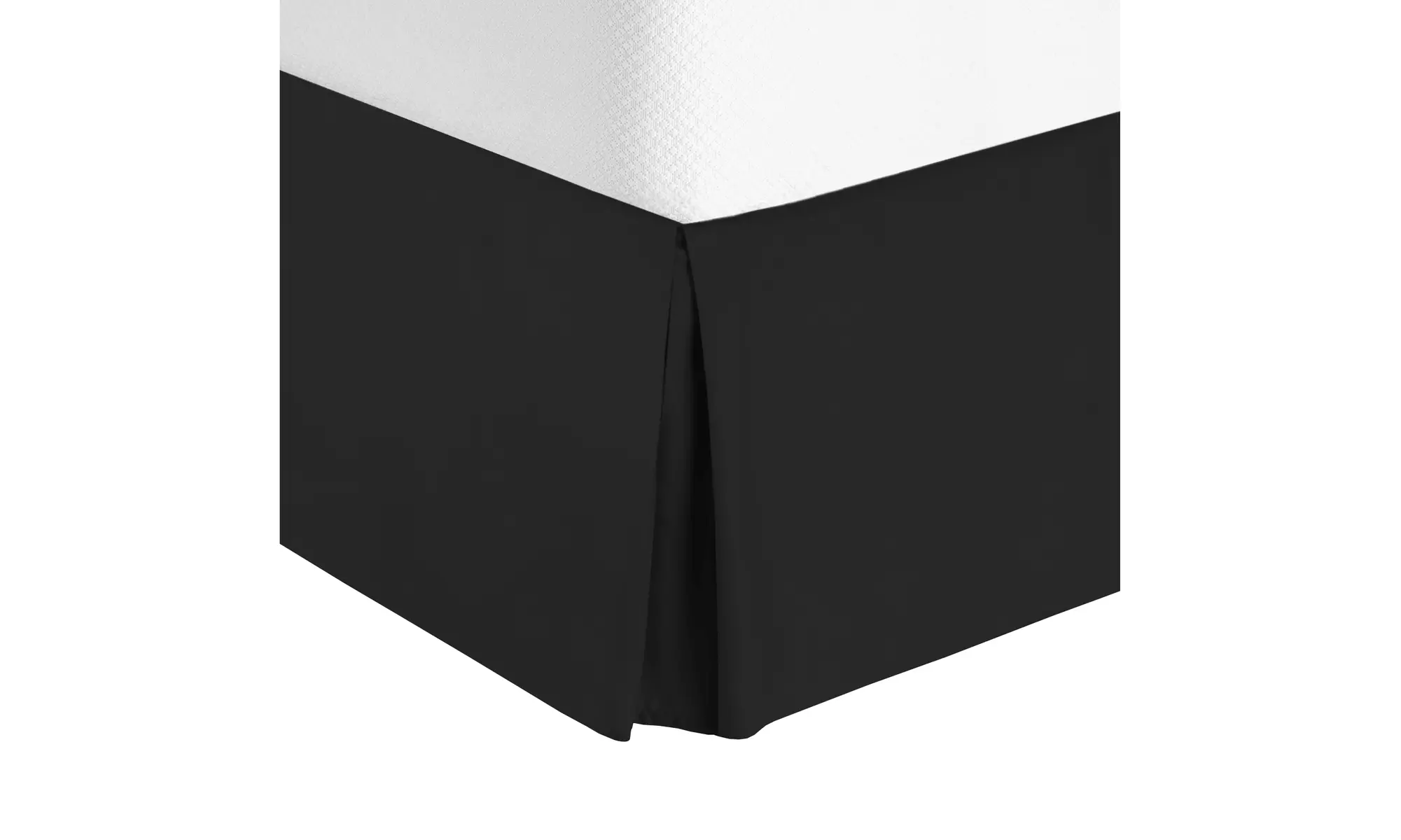 Nestl Pleated Queen Bed Skirt - 14" Tailored Drop Luxury Microfiber Dust Ruffle