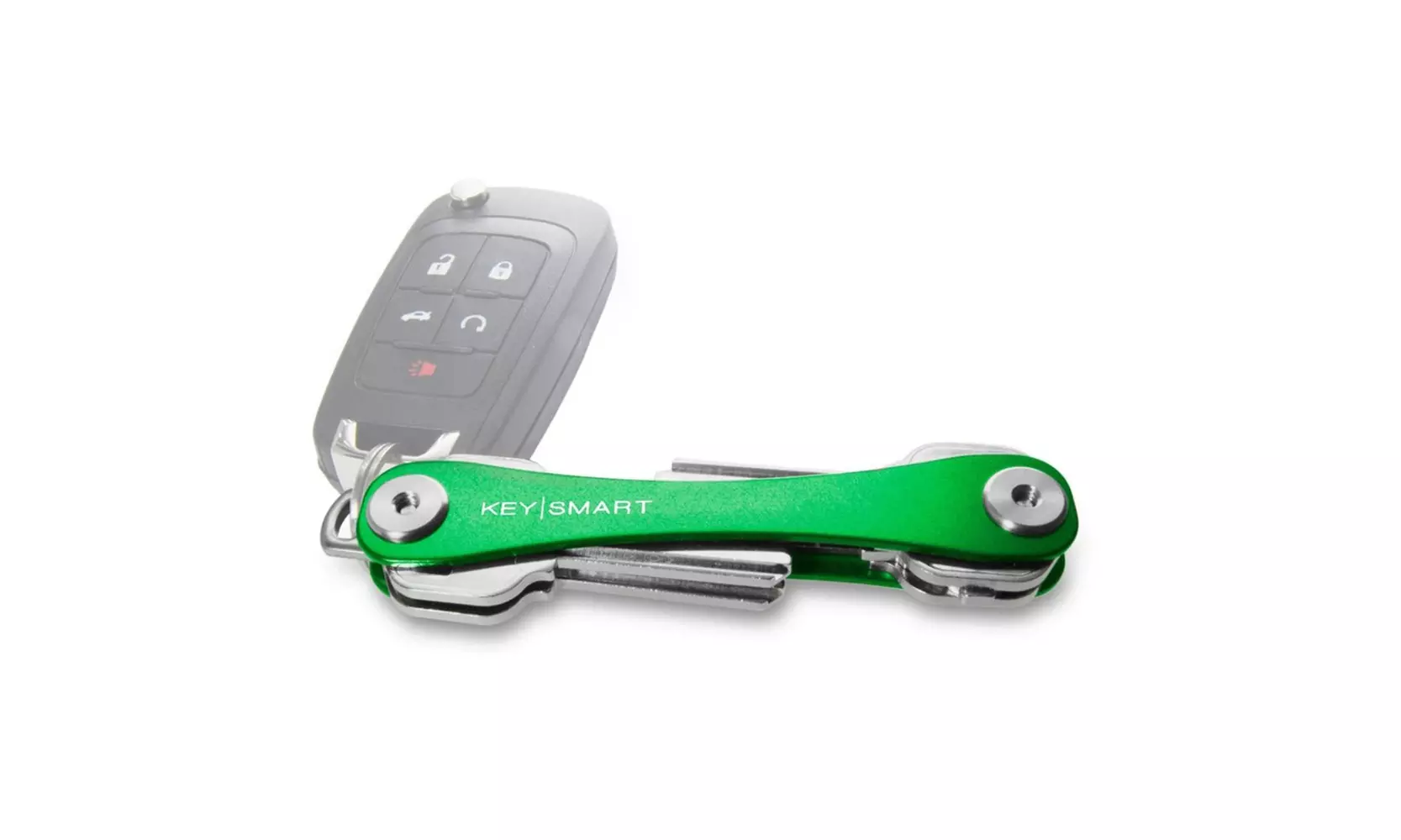 2-Pack KeySmart Classic Compact Key Holder & Keychain Organizer