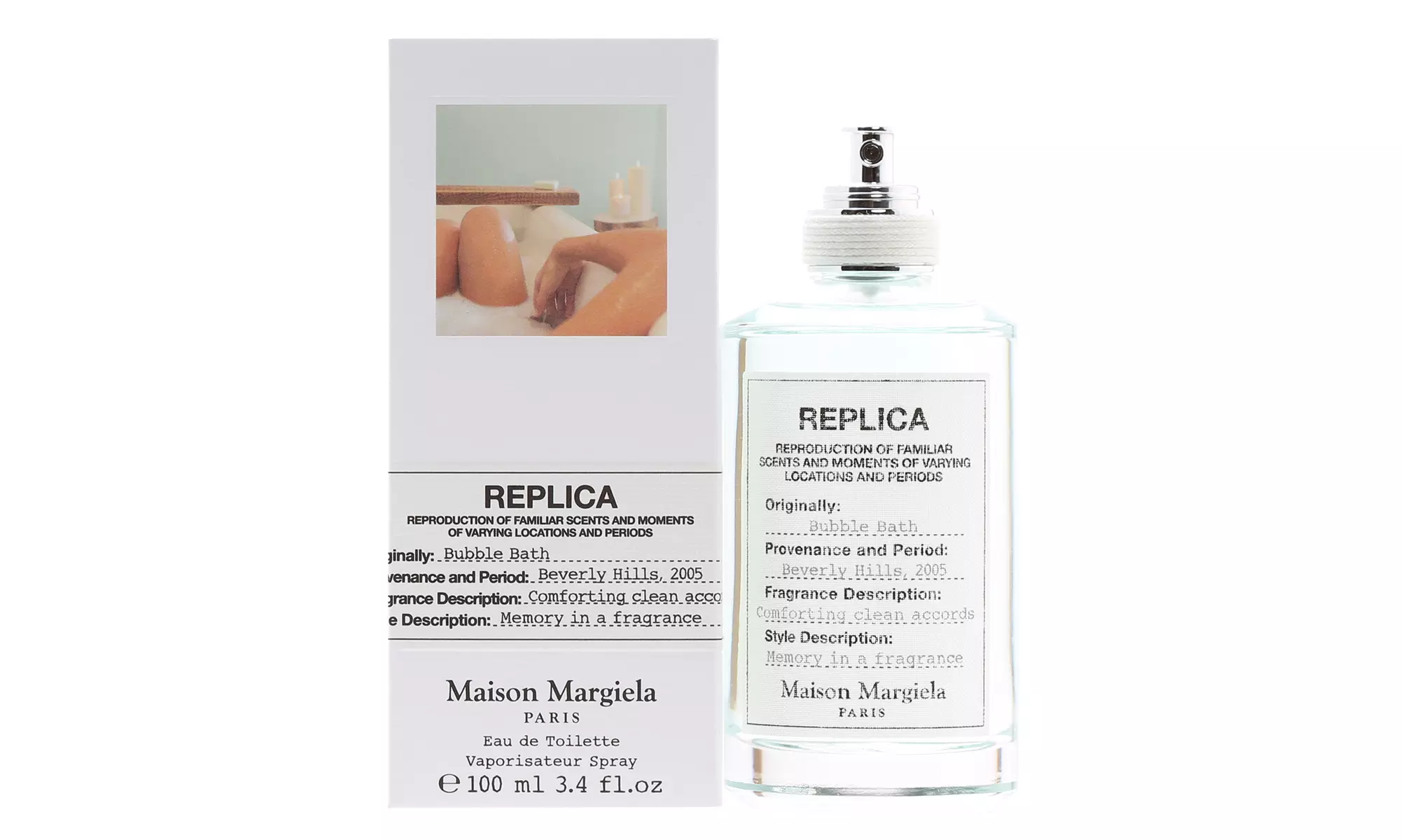 Replica Bubble Bath By Maisonmargiela Eau De Toilette Spray 3.4 OZ