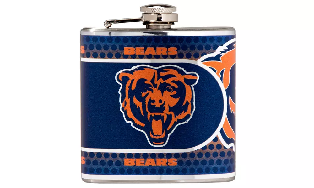 Stainless Steel NFL Team Flasks - Primary Image