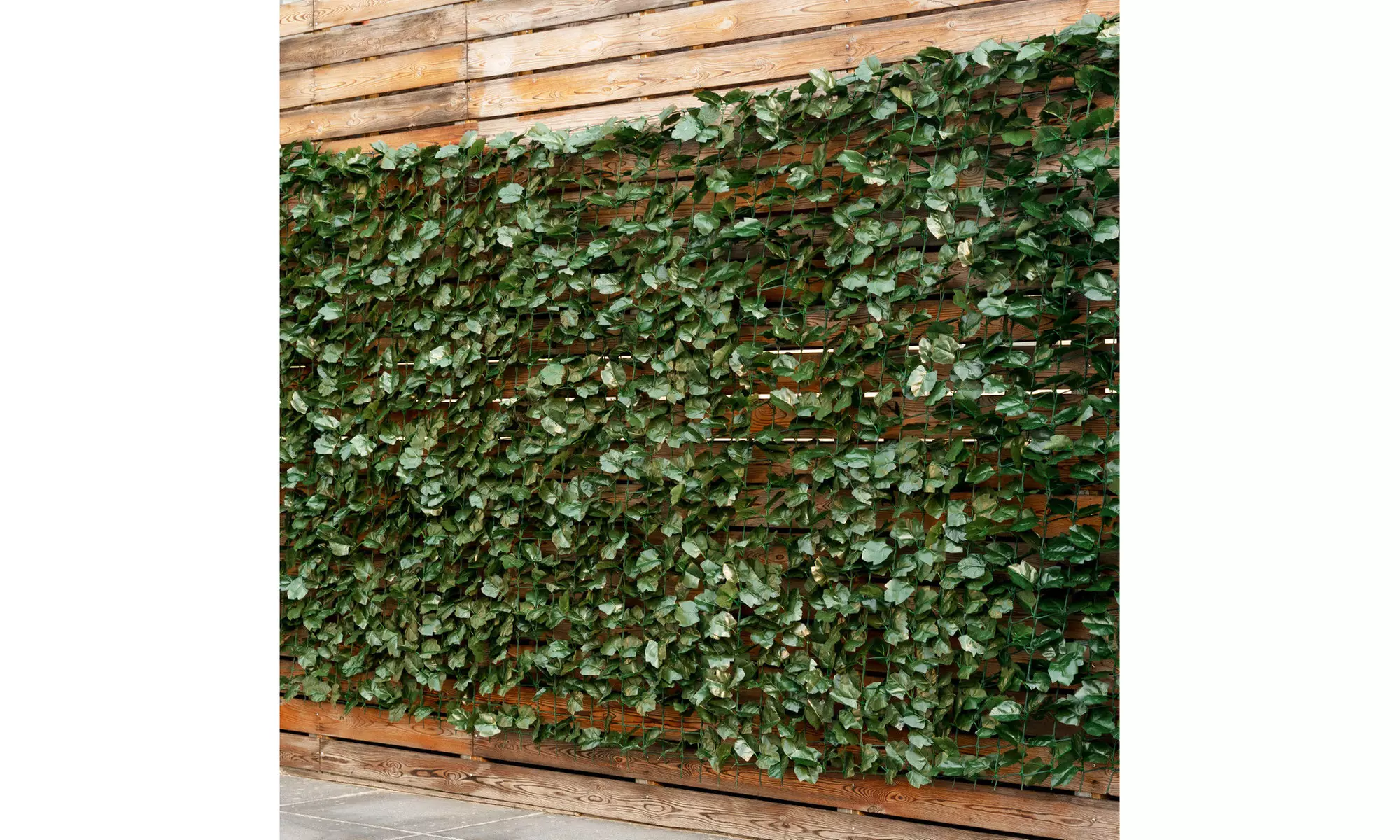 59x118'' Faux Ivy Leaf Decorative Privacy Fence Screen Artificial Hedge Fencing - Primary Image