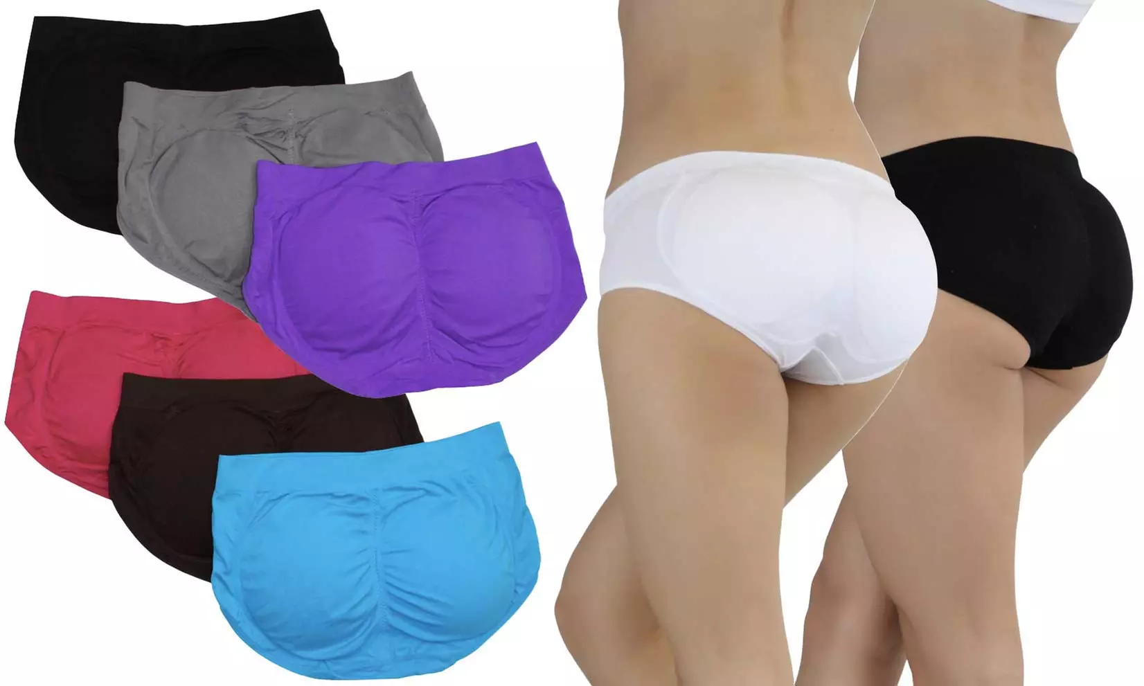 Enhancing Bootylicious Briefs or Boyshorts (6-Pack)