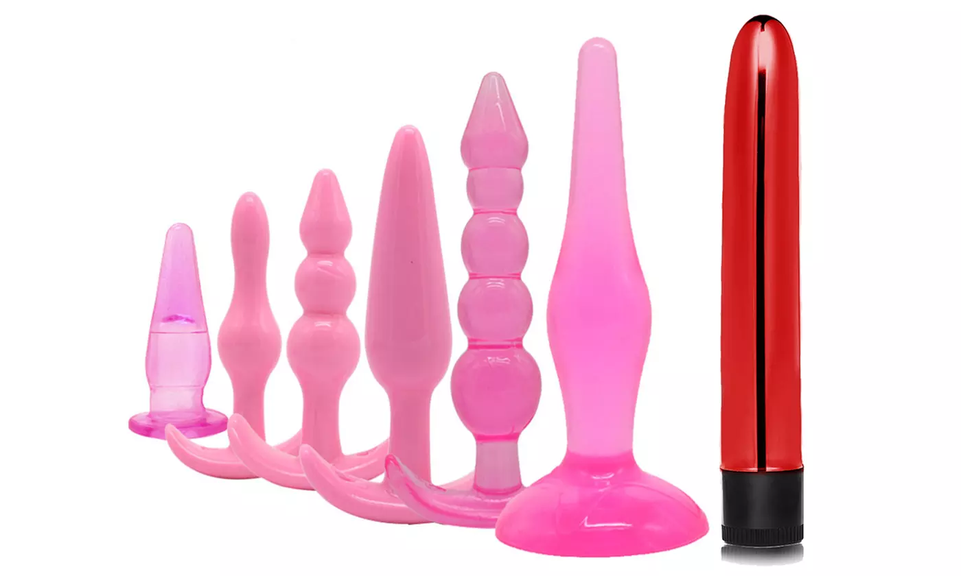 6/7 Pcs Dildo Anal Beads Plug G Spot Plug  Sex Toys Set 