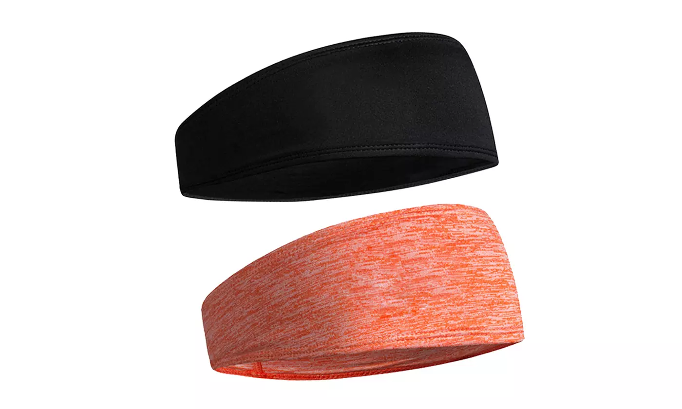 Workout Headbands for Women Men Sport Yoga Moisture Wicking Sweatbands