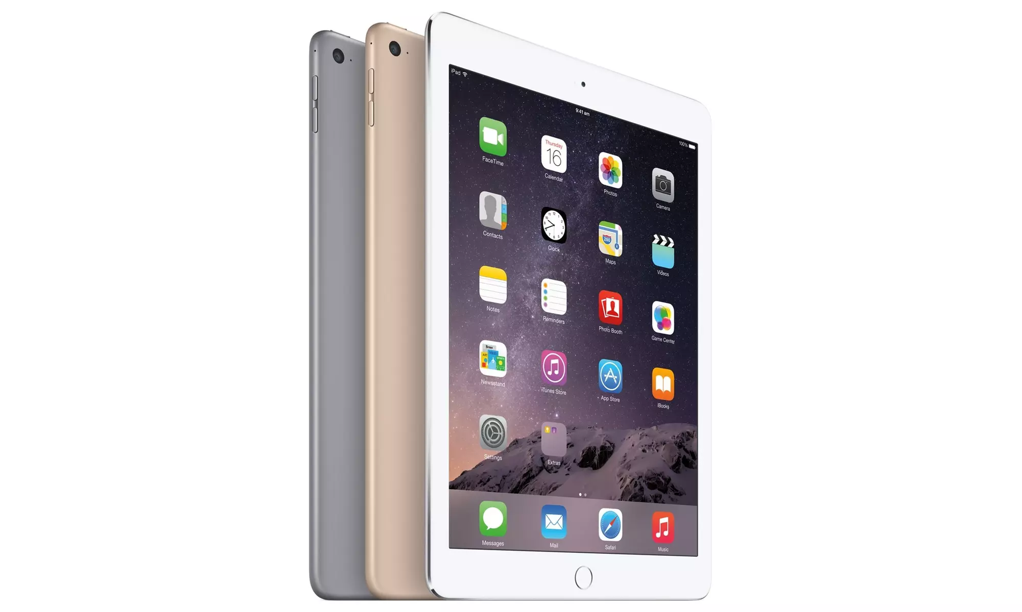 Apple Ipad Air 2 - 9.7" Apple A8X 16GB/32GB/64GB Storage (Scratch & Dent) - Primary Image