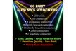 2 Pack Bulk Glow Stick Necklaces and Bracelets -Go Party Glow Sticks Party Pack - Second Medium