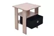 End Table Bedroom Night Stand With Storage Drawer Children's Desk Bedside Table - Second Medium