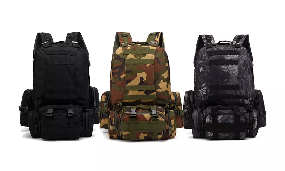 4-in-1 Outdoor Tactical Backpack - Primary Image