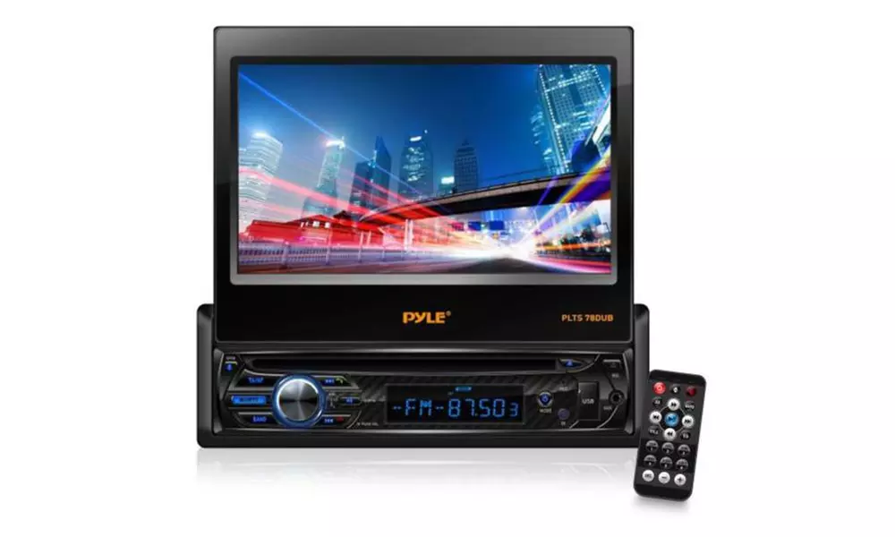 Bluetooth Touchscreen Car Stereo Receiver System - Primary Image