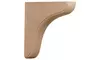 Ekena Millwork BKTW02X08X08EAMA 1.75 in. W Eaton Wood Bracket, Maple