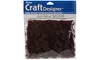 Darice Acrylic Pom Poms Brown 0.5 Inch