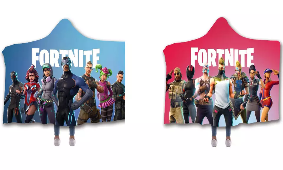 Fortnite 3D Warm Blanket With Hoodie - Primary Image