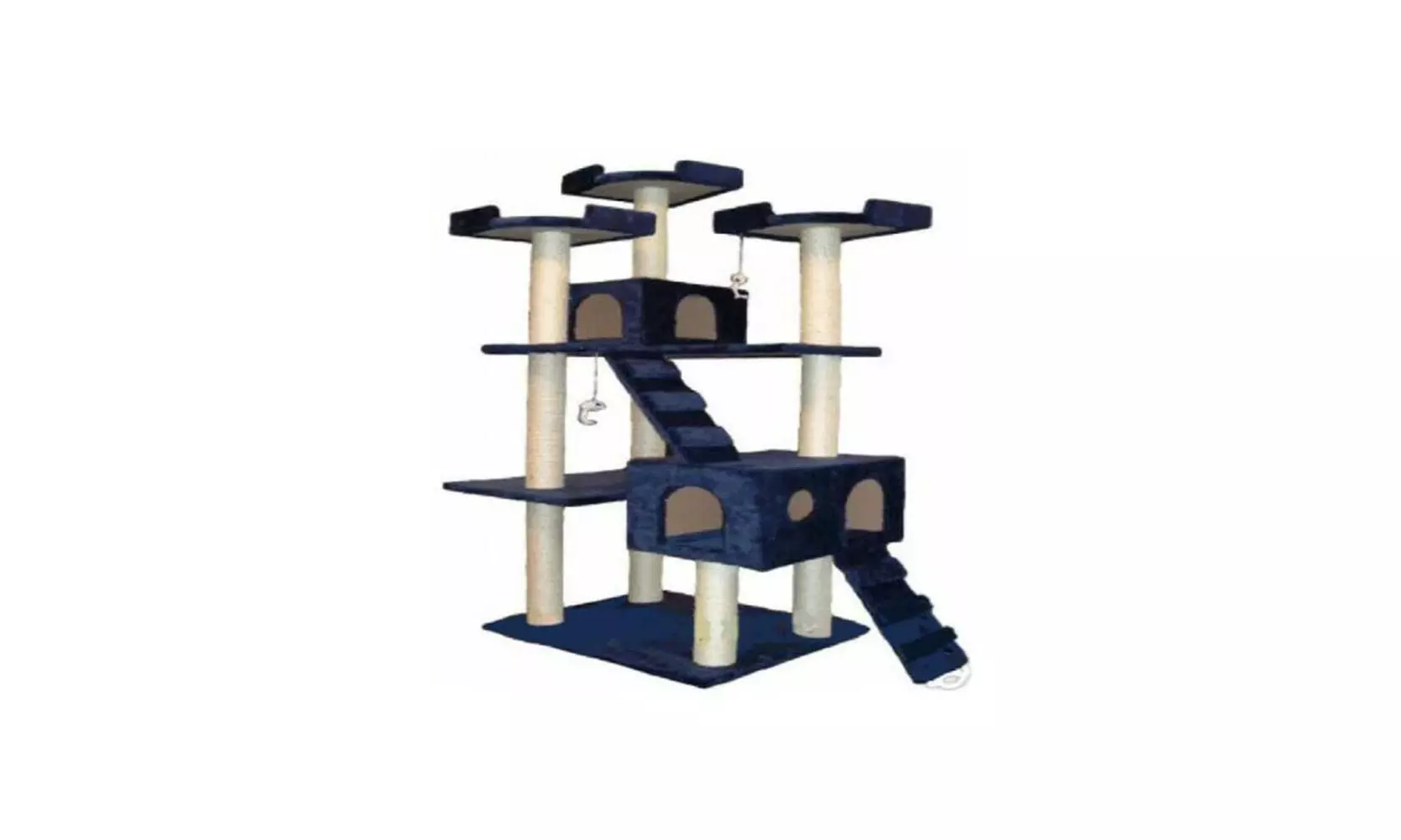 Go Pet Club F2040-Blue 72 in. Blue Cat Tree - Primary Image