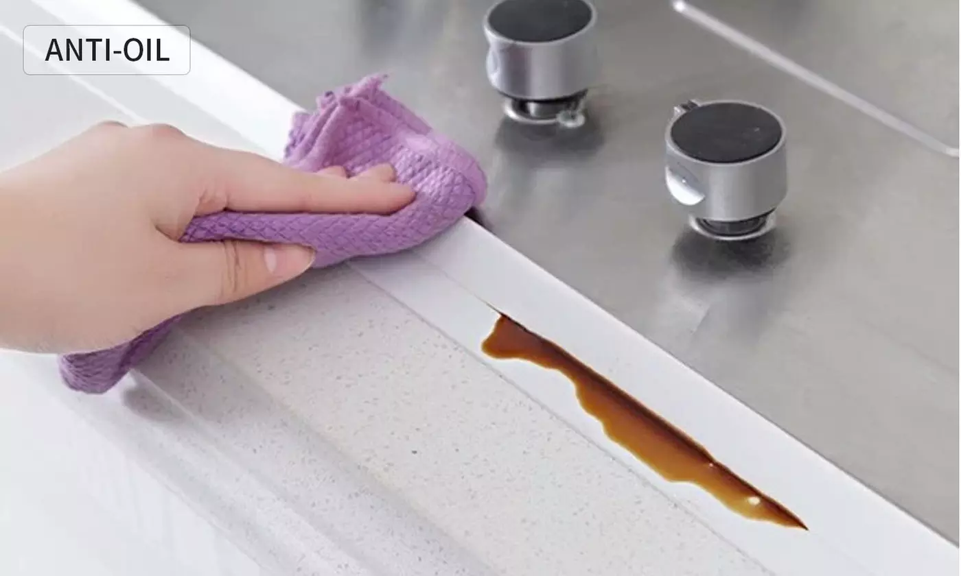 PVC Self Adhesive Caulking Sealing Tape for Kitchen Sink Toilet Bathroom