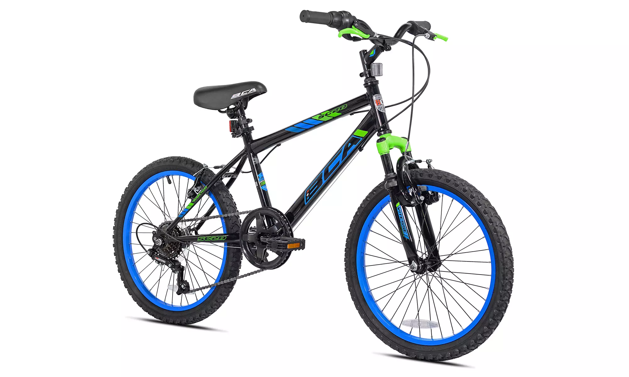 BCA 20" SC20 BMX Boy's Bike, Black/Blue, For Height Sizes 4'2" and Up - Primary Image
