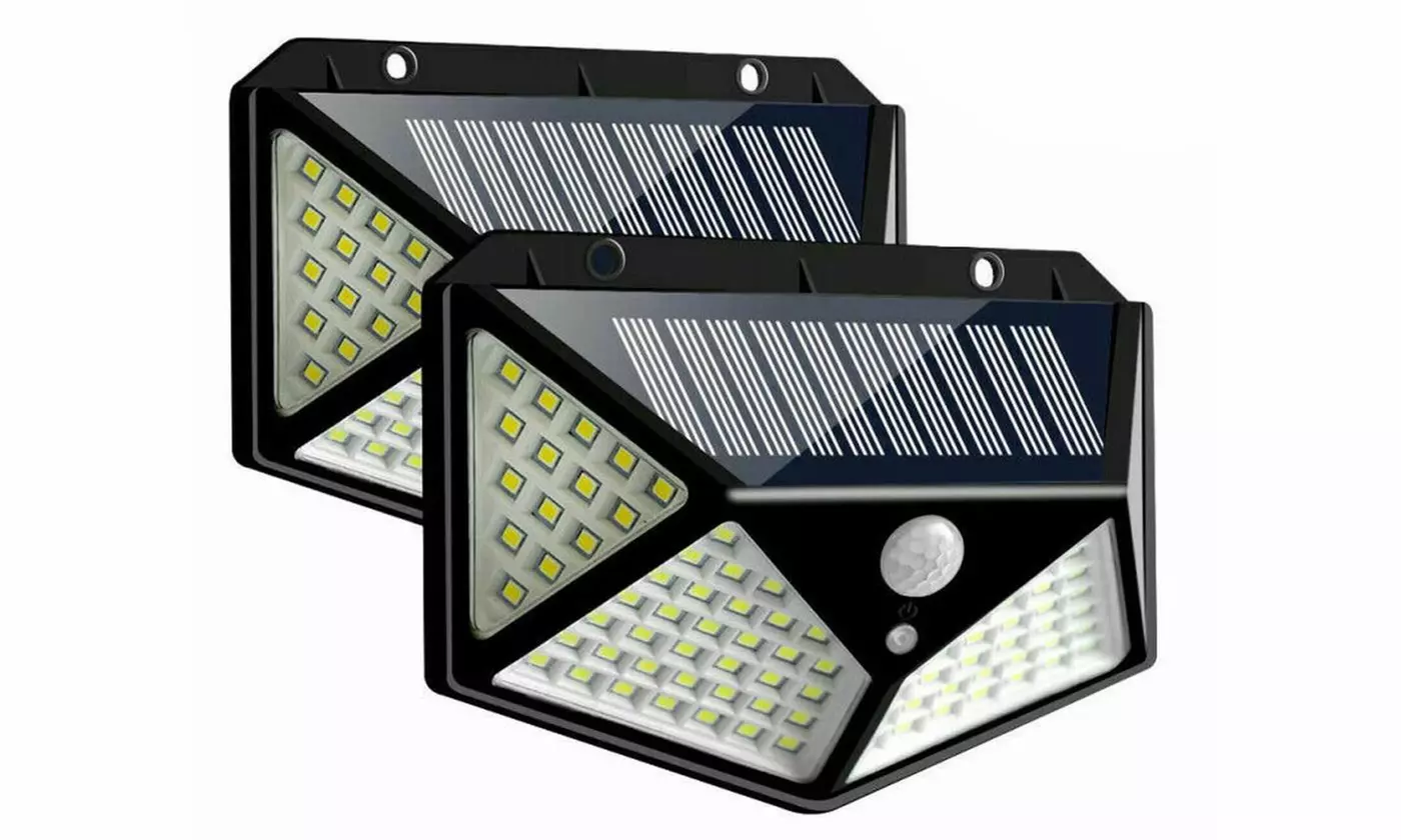 Solar Outdoor Waterproof Wireless Motion Sensor Light (1-, 2-, or 8-pk)