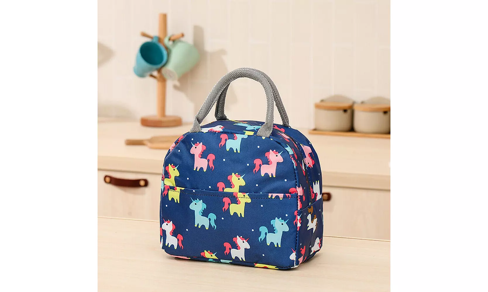 Portable Insulated Lunch Bag Bento Box Cooler Tote for Kids Adult Men Women