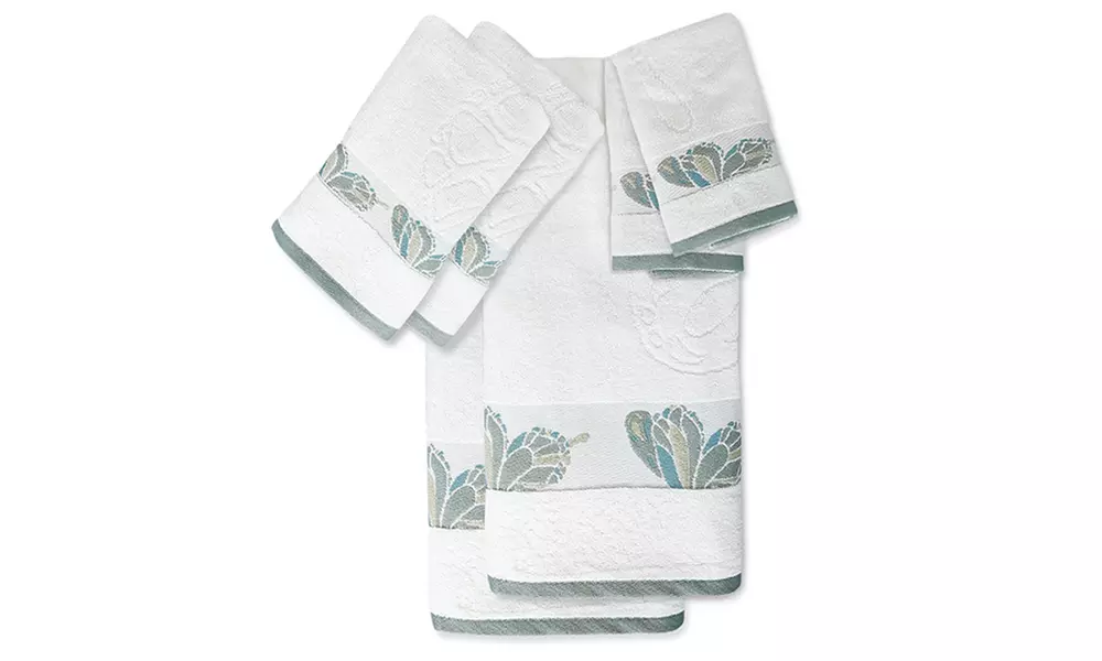 Butterfly Bath Towel Set Groupon Goods