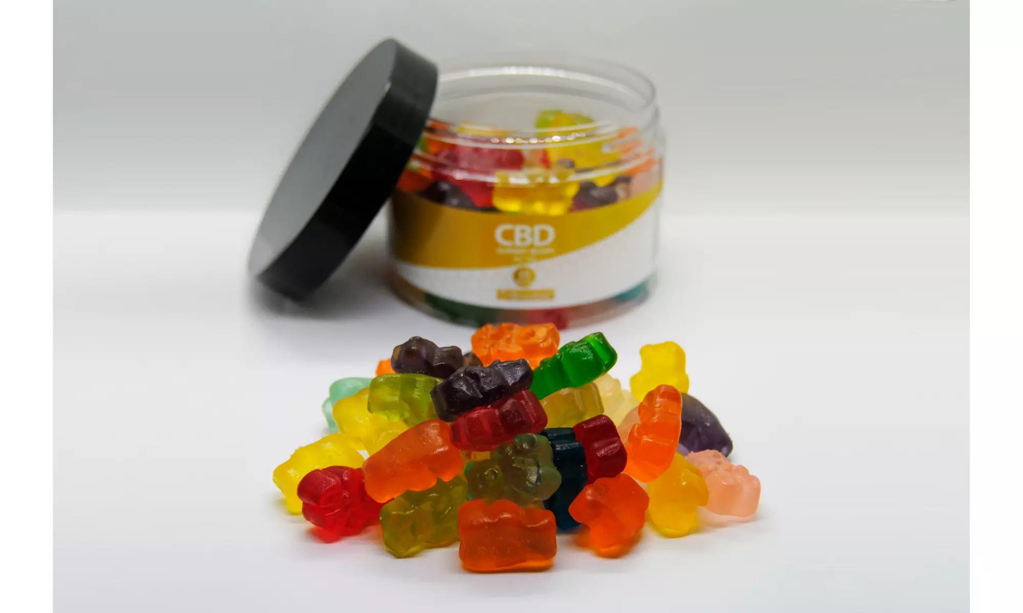 High Potency CBD Gummy Bears from Goldline - Primary Image