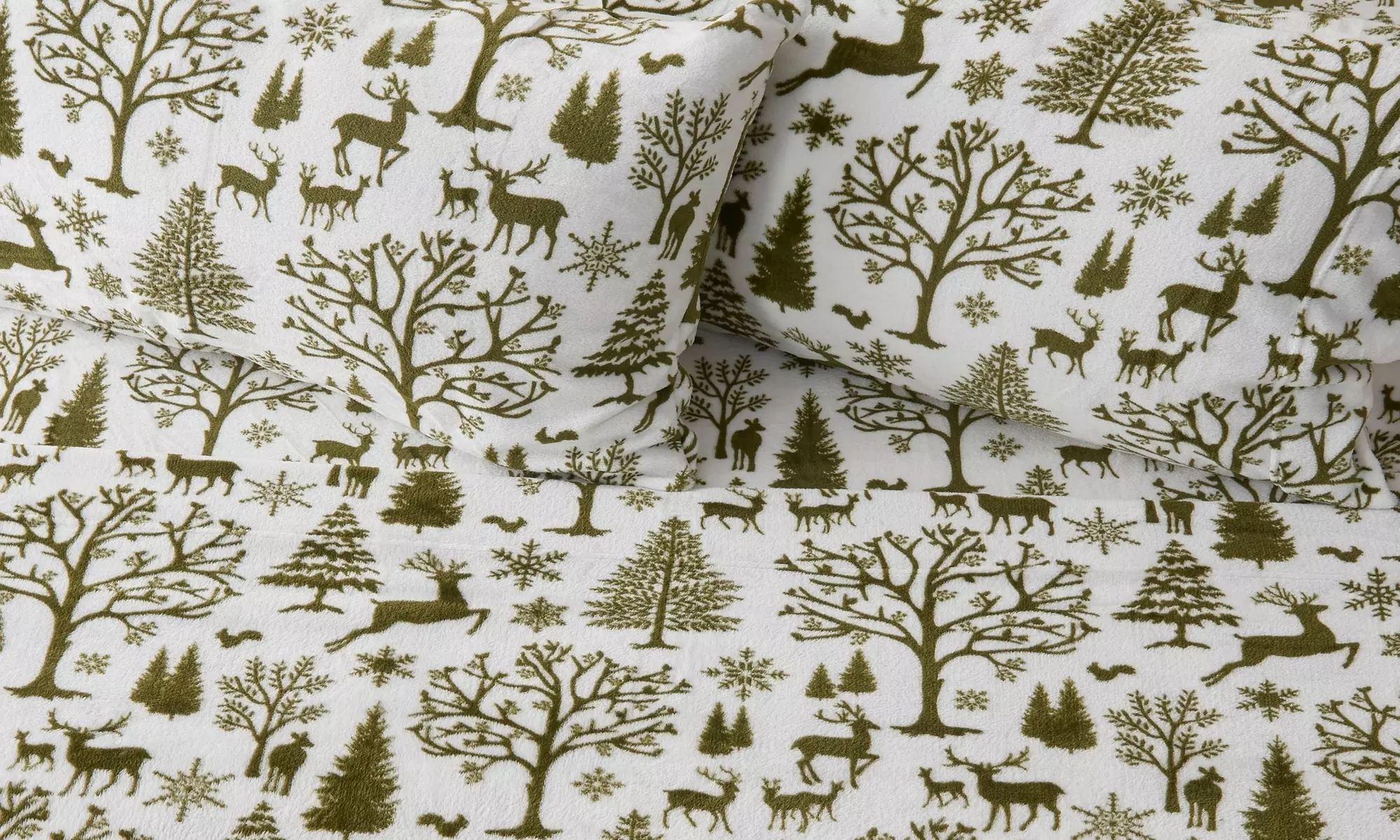 Ultra Soft Velvet Plush Printed Bed Sheet Set