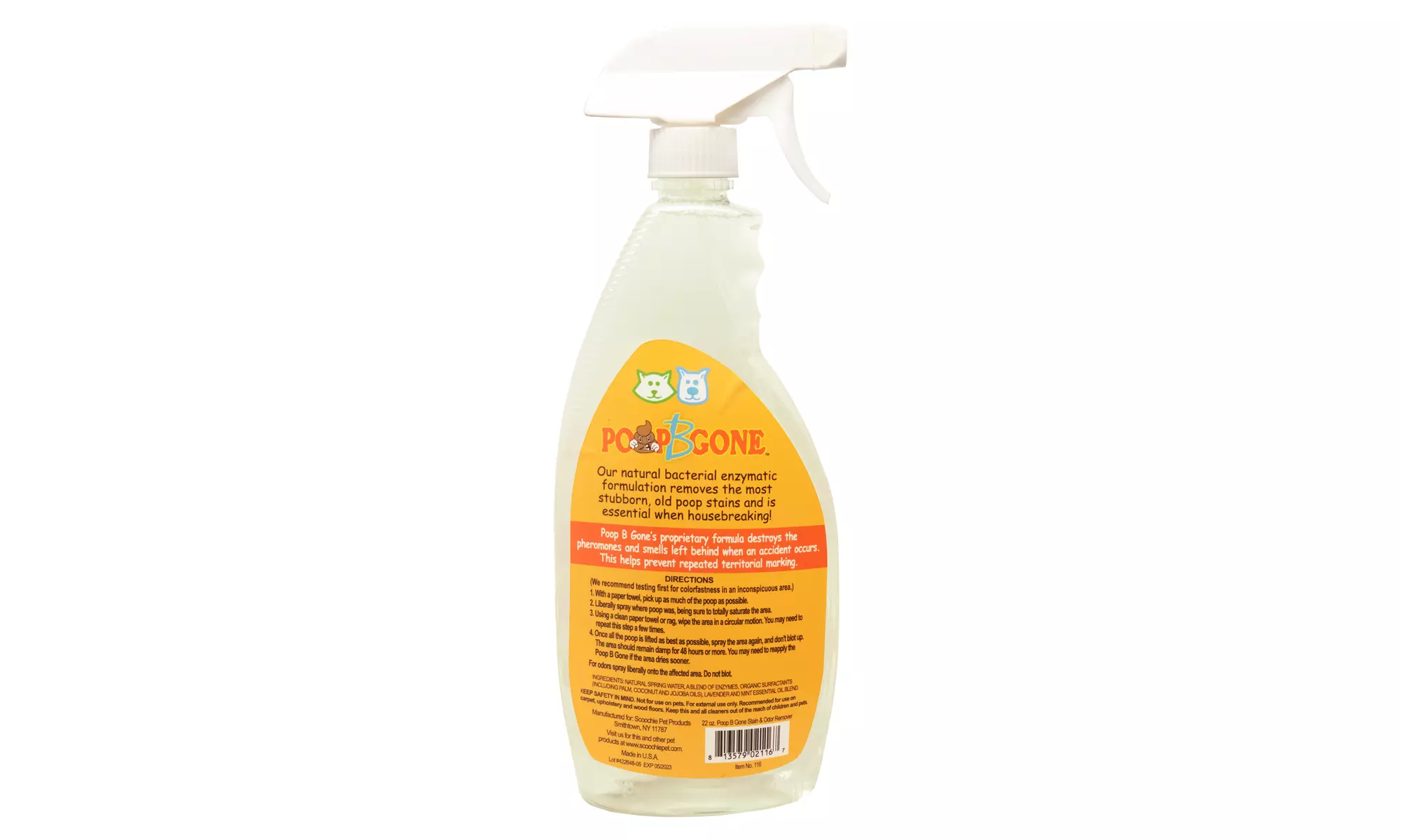Poop B Gone Stain & Odor Remover