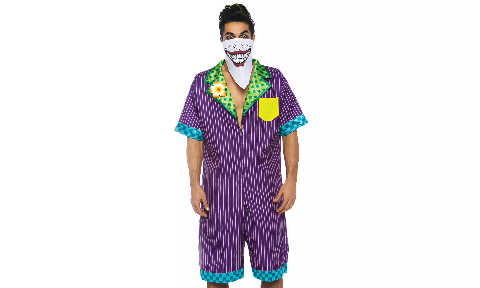Leg Avenue Men's Super Villain Comic Book Halloween Costume - Primary Image