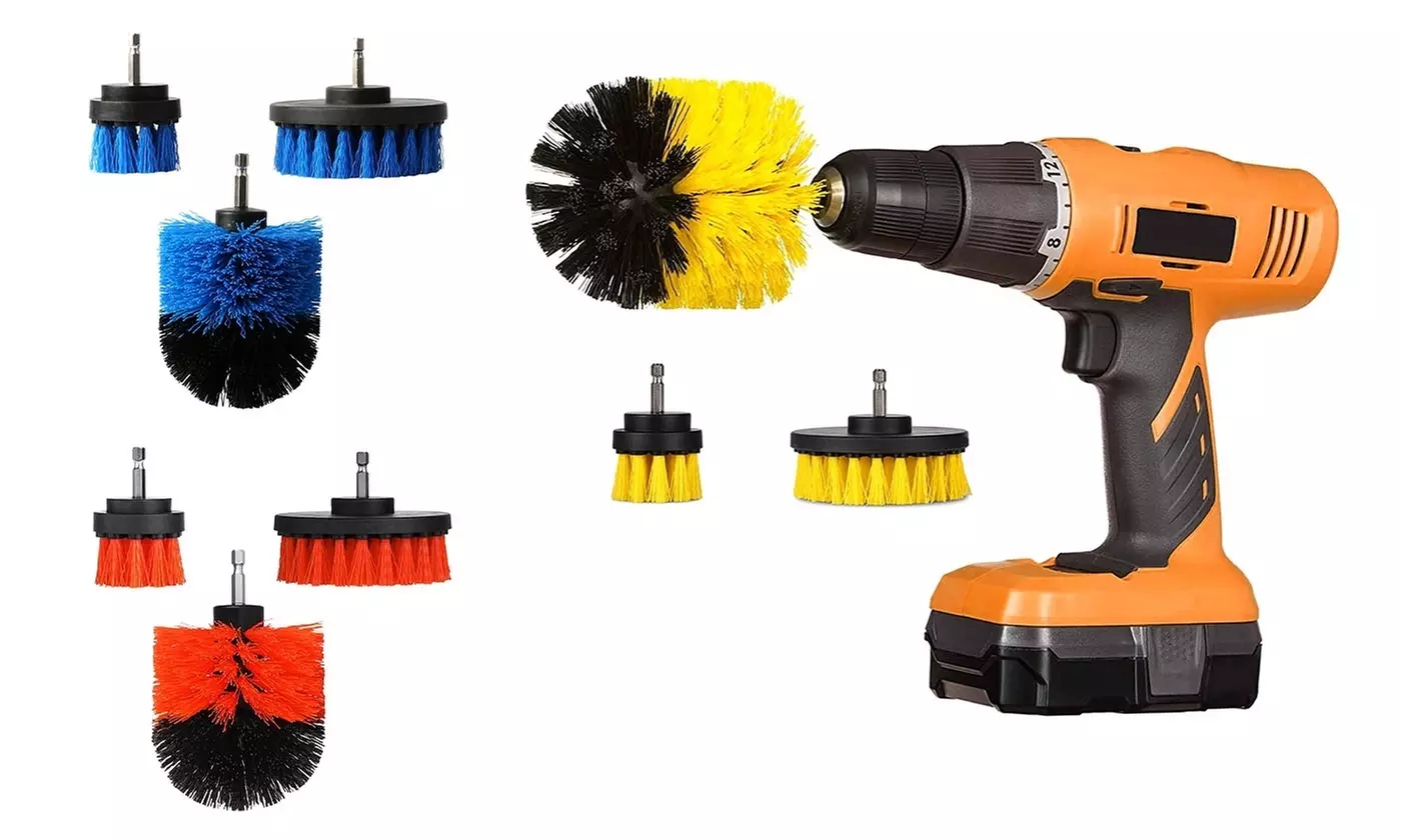 iMounTEK 3-Piece Drill Brush Set