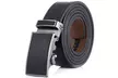 Mio Marino Men Rachet Leather Dress Belt - Adjustable Belt With Sliding Buckle - Second Medium