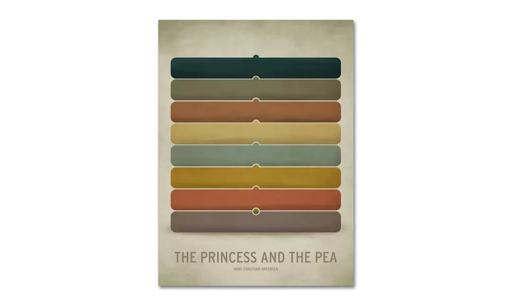 Christian Jackson 'Princess Pea' Canvas Art - Second Medium