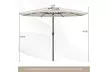 Costway 12-ft Patio Umbrella Outdoor Market Umbrella with Crank Handle 8 Ribs - Second Medium