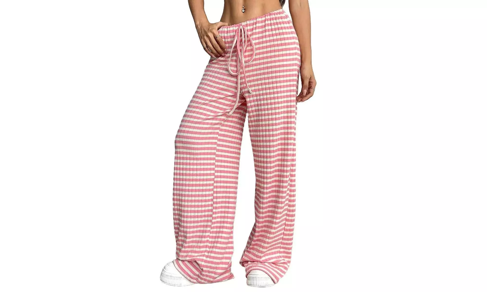 Women's Wide Leg Pajama Pants S-2X