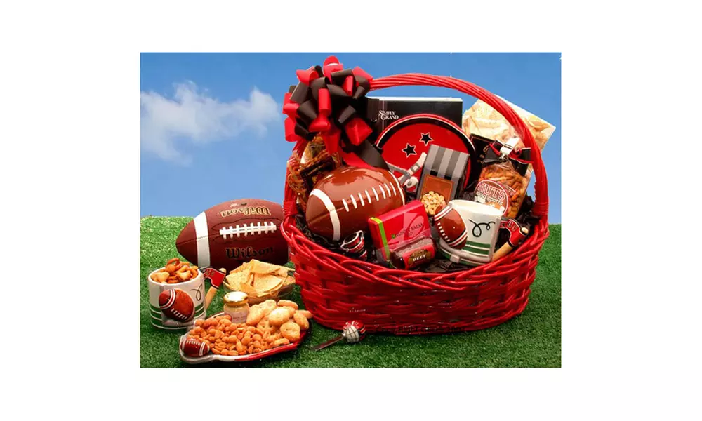 Football Fanatic Sports Gift Basket - Second Medium