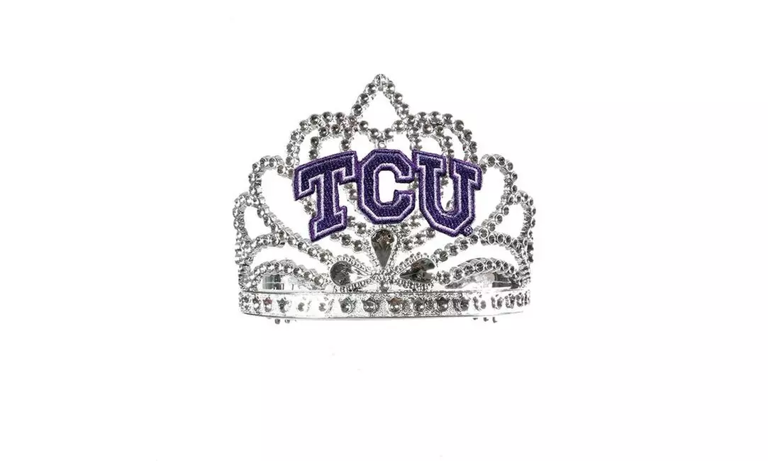 Divine Creations TIA9-TCU Texas Christian Horned Frogs NCAA Crown Tiara - Primary Image