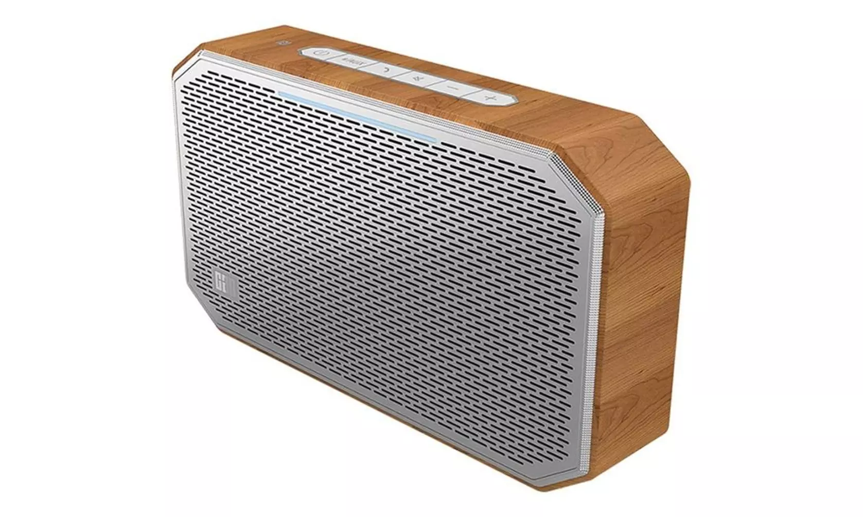 Monoprice CanSolo M Bluetooth Speaker (Oak/Tan) - Primary Image