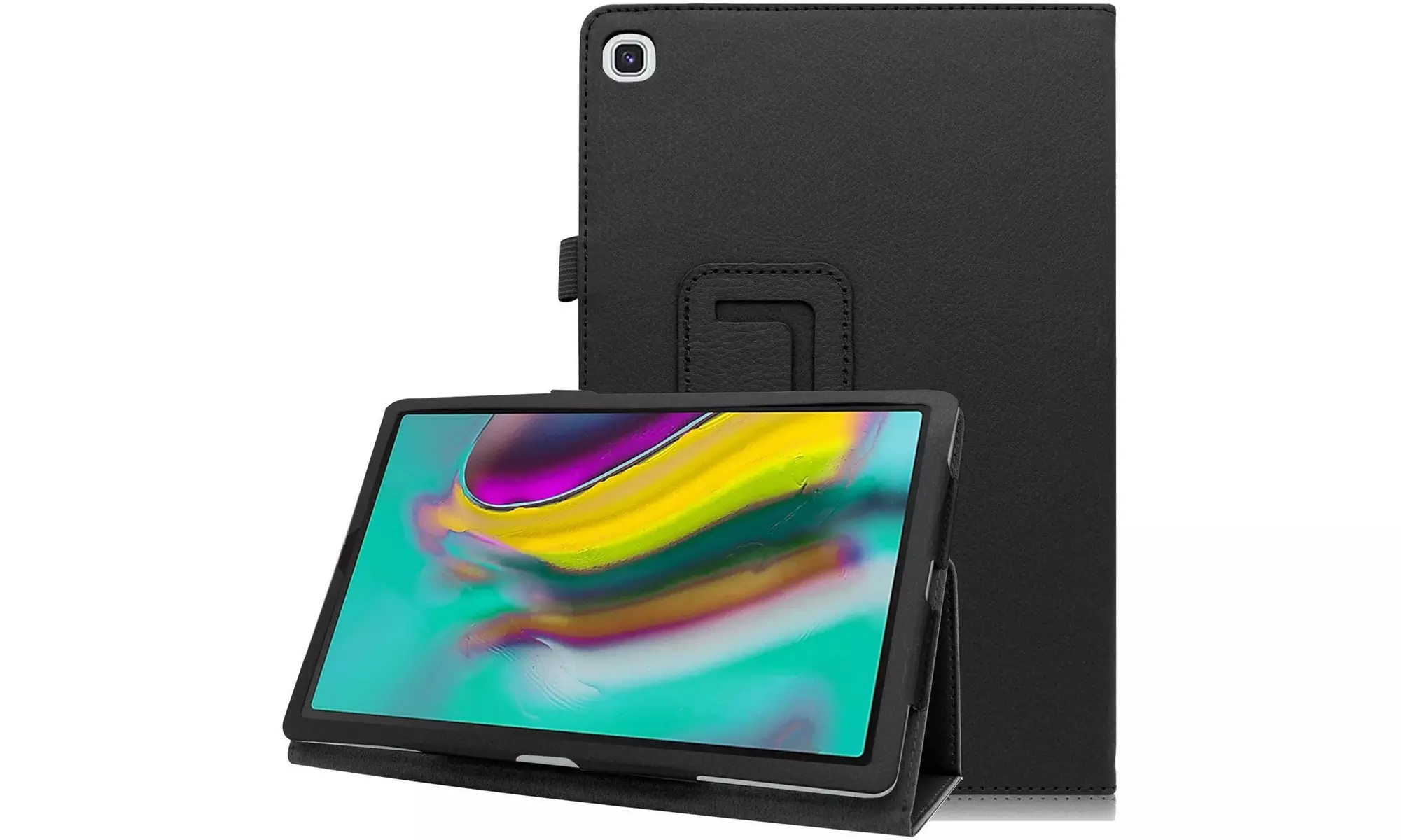 PU Leather Folio Case Cover for Galaxy Tab A 8.0 (SM-T290/T295) Released in 2019 - Primary Image