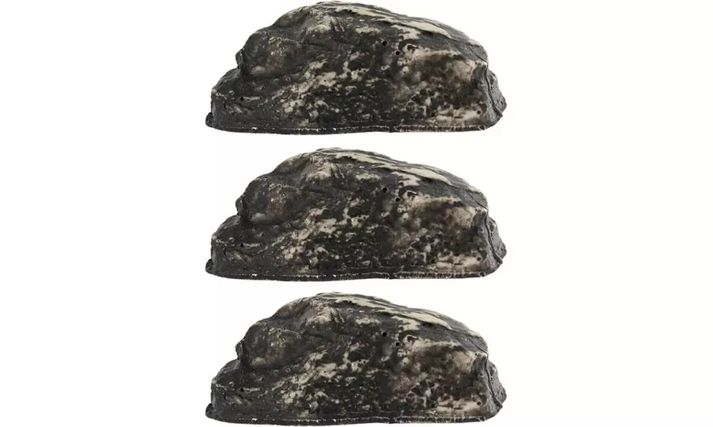 3pc Hide-a-Key Fake Rock - Looks & Feels Like Real Rock - Second Medium