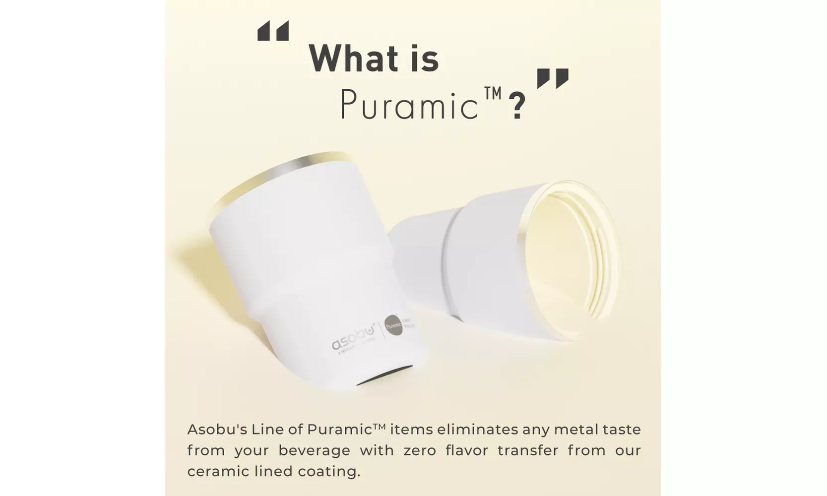 Asobu Coffee Express- Ceramic Interior Mug