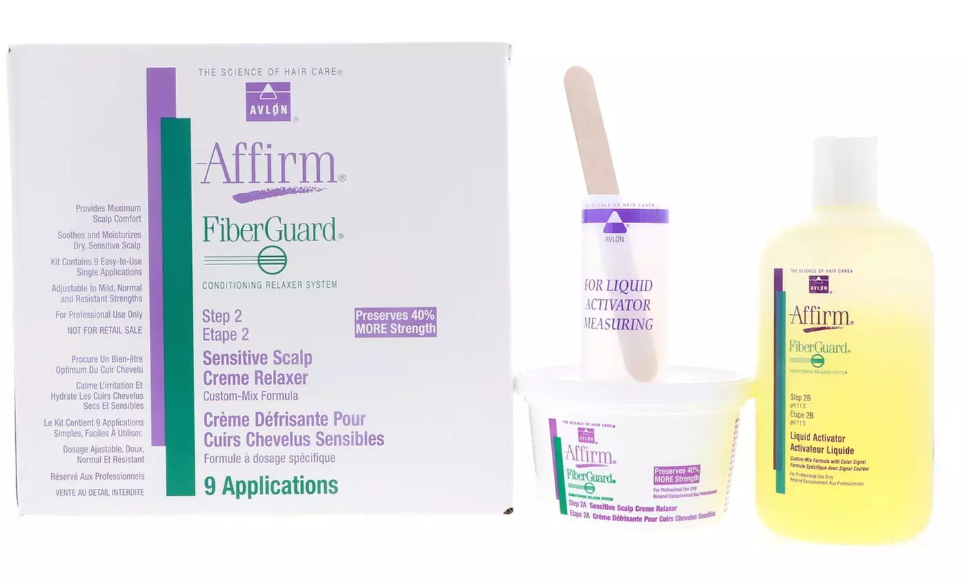 Avlon Affirm Fiberguard Sensitive Scalp Relaxer (9 Pack) - Primary Image