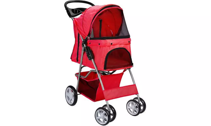 Groupon pet stroller on sale