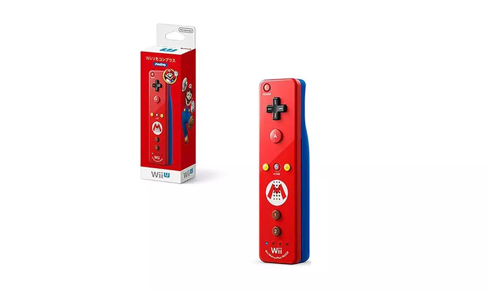 Nintendo Wii Wii U Remote Plus Controller (Japanese Version) Mario - Primary Image