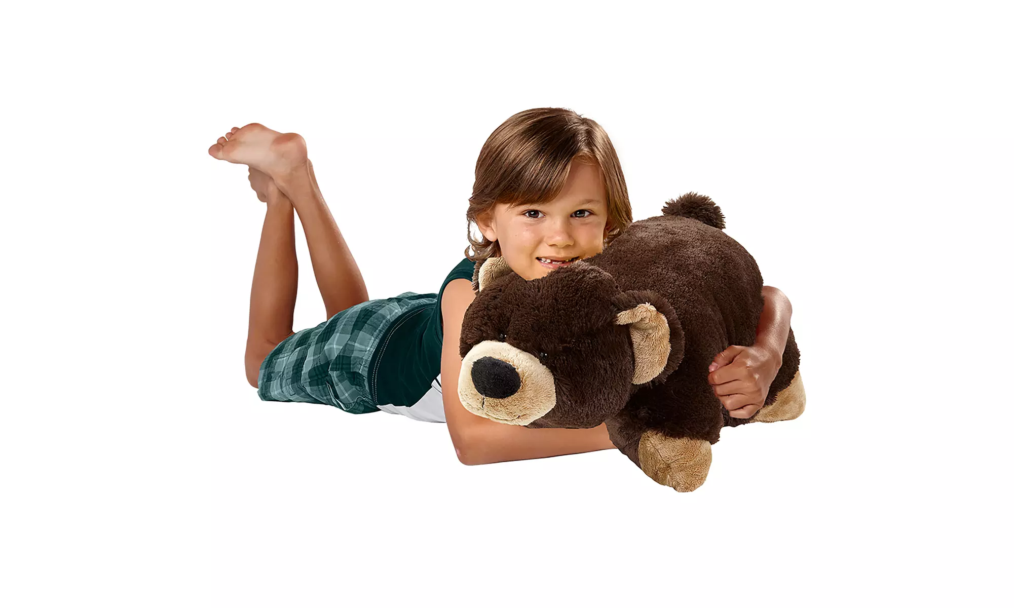Pillow Pets Signature Large Mr. Bear Pillow Pet Stuffed Animal Plush Toy - Primary Image