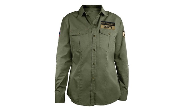 Saints clearance military jersey