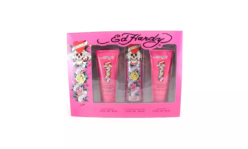 Ed Hardy 3 Pc. Gift Set - Second Medium